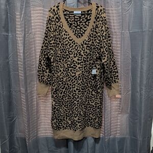 Old Navy Leopard Print Dress